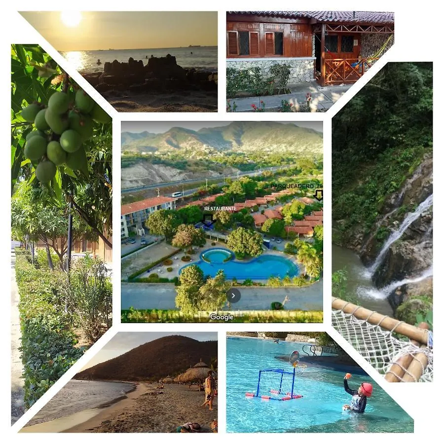 Cabana Condominio Campestre Ente Santa Marta Rodadero Con Piscina Wifi Ac Colombia